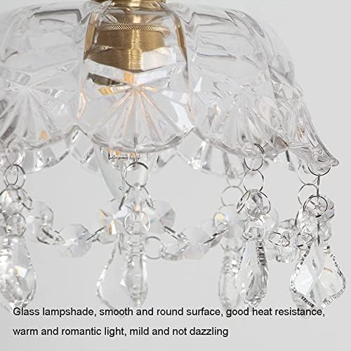 MARURY Mini Pendant Lighting Kitchen Island Sink Lighting Chandelier with Glass Shade Modern Farmhouse Hanging Lamp, for Kitchen Island Living Room Lighting Fixture