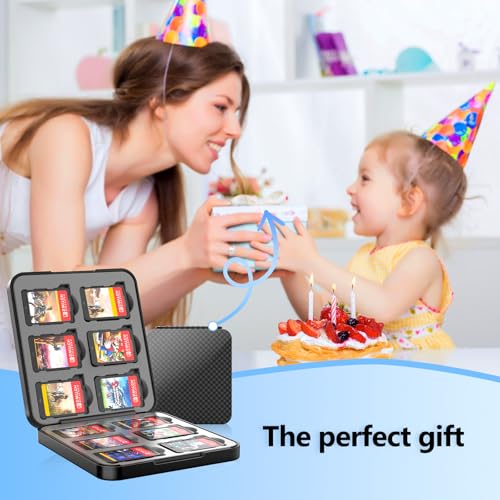 HEYSTOP Estuche para Tarjetas de Juego para Nintendo Switch 2, Funda de Almacenamiento con Cierre Magnético para 12 Tarjetas de Juego y 12 Tarjetas de Memoria para Accesorios de Nintendo Switch 2 - imagen 7