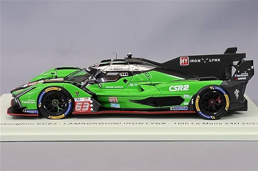 Amazon | スパーク 1/43 ランボルギーニ SC63 アイアンリンクス 2024