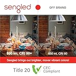 Sengled Alexa, WiFi, Smart Light Bulbs that Work with Alexa & Google Assistant,A19 Soft White(2700K)No Hub Required,800LM 60W Equivalent HighCRI)90,4Count(Pack of 1) - Image 2