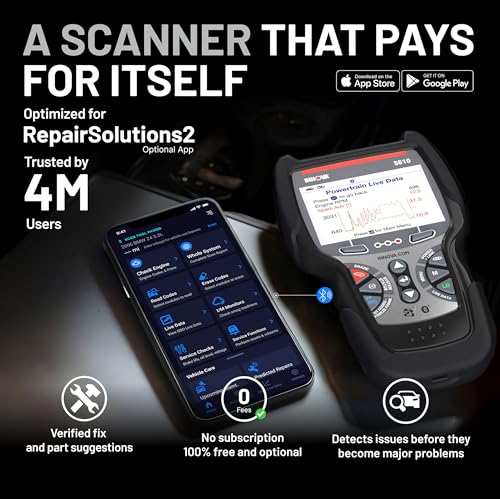 Innova 5610 OBD2 Bidirectional Scan Tool - Understand Your Vehicle, Pinpoint What's Wrong, and Complete Your Repairs with Less Headache, Updates Included, US-Based Technical Support - Image 6