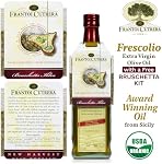 Frantoi Cutrera Extra Virgin Olive Oil - Frescolio New Harvest with Wild Oregano and Sea Salt of Sicily, Italy - Unfiltered, Cold Extraction Product of Italy - 17 fl oz / 500ml