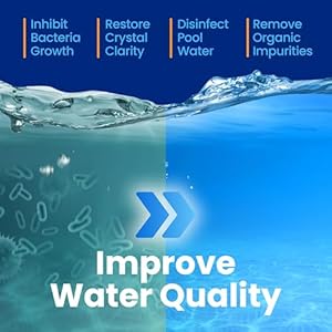 68% Calcium Hypochlorite Pool Shock for Swimming Pools - Chlorine Granules Swimming Pool Shock 50 lbs Bucket - Pool Chlorine for Inground and Above Ground Pool Treatment, Saltwater (50lbs) 68 Calcium Hypochlorite Pool Shock for Swimming Pools Chlorine Granules Swimming Pool Shock 50 lbs Bucket Pool Chlorine for Inground and Above Ground Pool Treatment Saltwater 50lbs