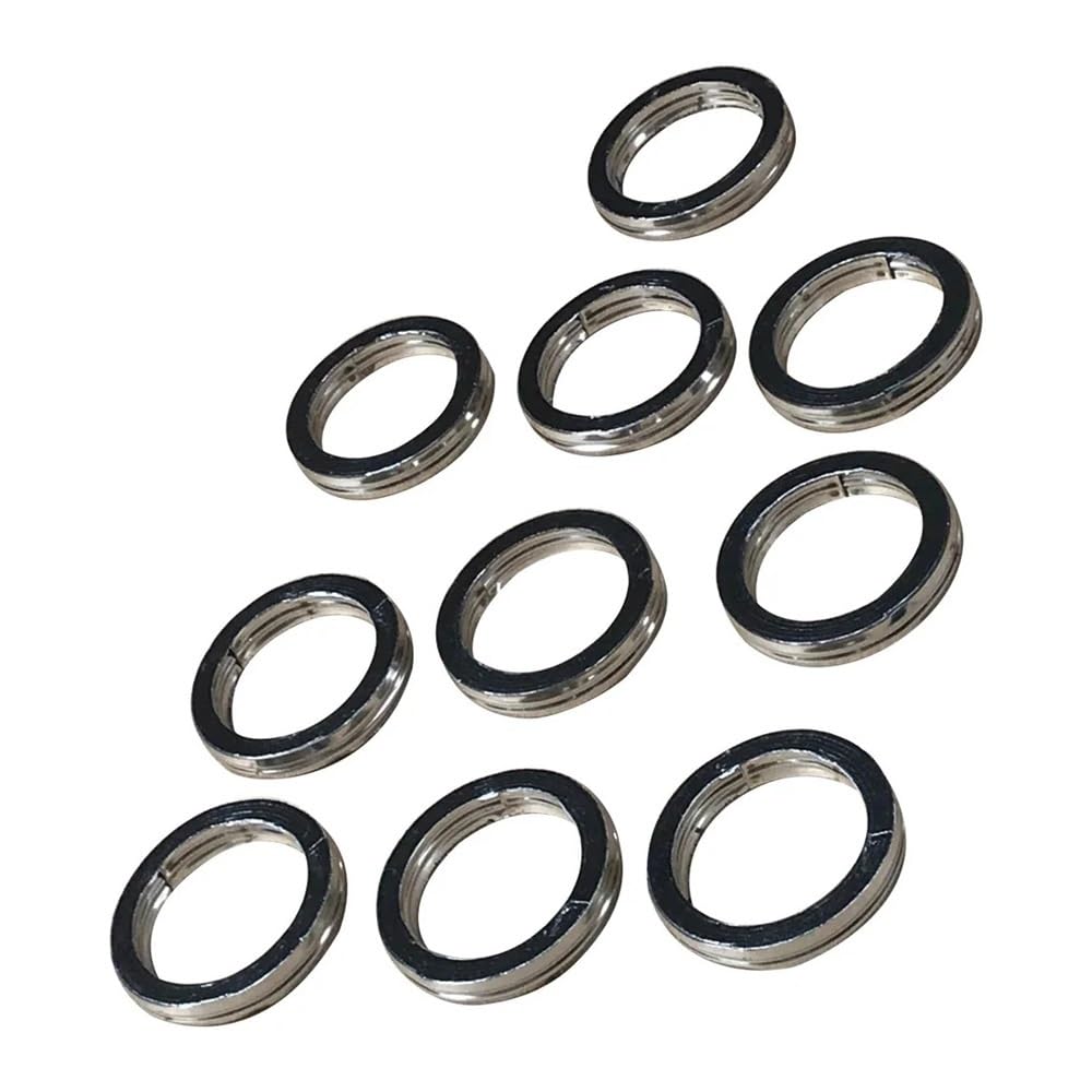 Junta silenciadora de tubo de escape de 45mm, 10 Uds., compatible con TTR250 TT-R250 WR250R WR250X YZ450F MT09 FZ09 FJ09 XSR900 TRACER 900