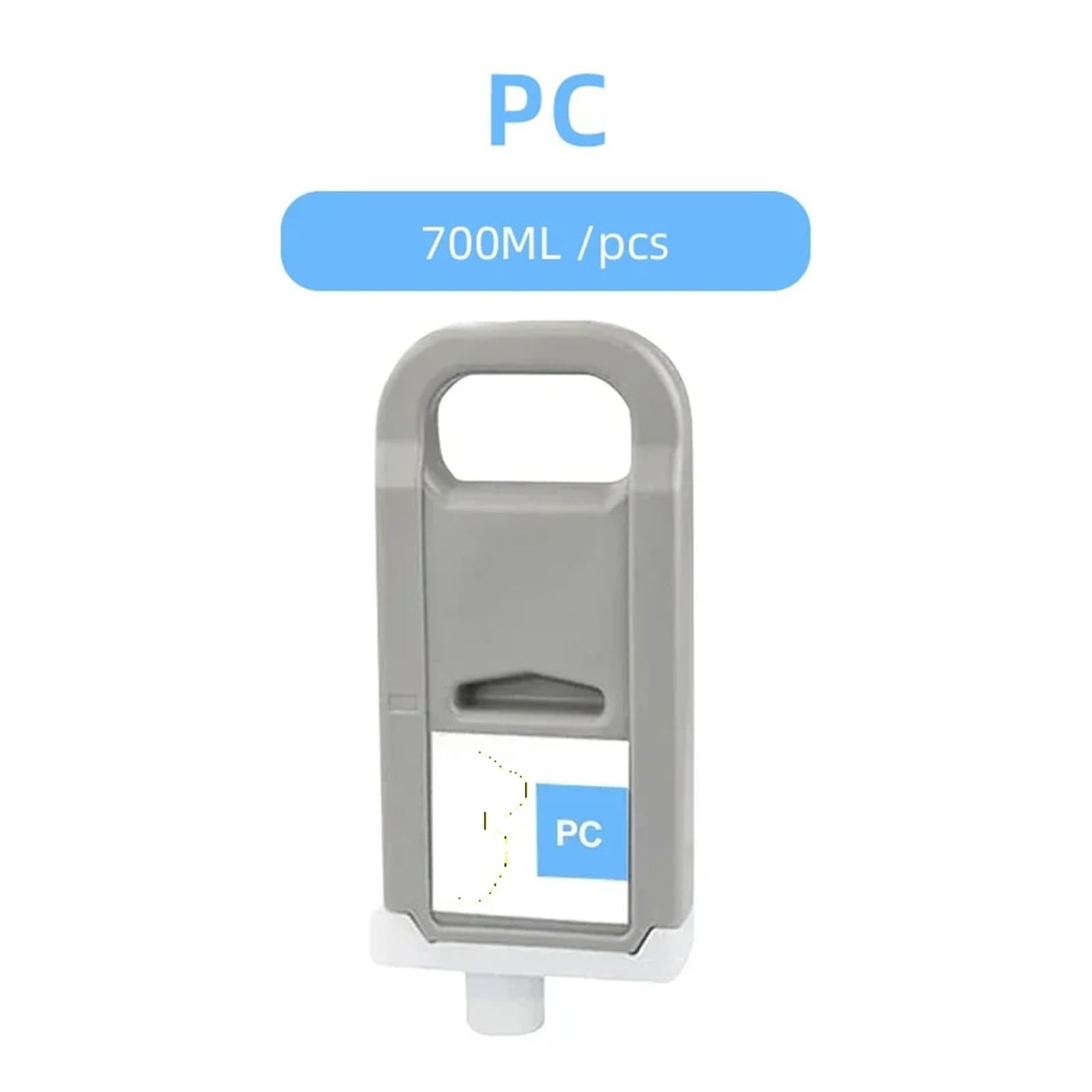 12 Cartuchos de Tinta PFI-706 de 700 ML, Compatible con Canon