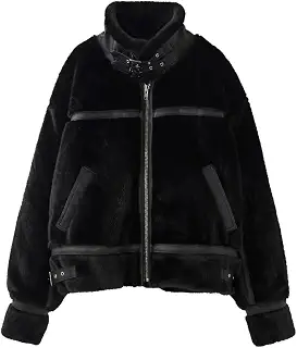 X-girl(エックスガール) ジャケットB3 FAUX FUR JACKETレディース
