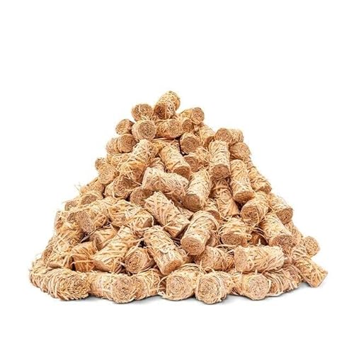 Natural Firelighters - 400 Pack for Log Burners and BBQs
