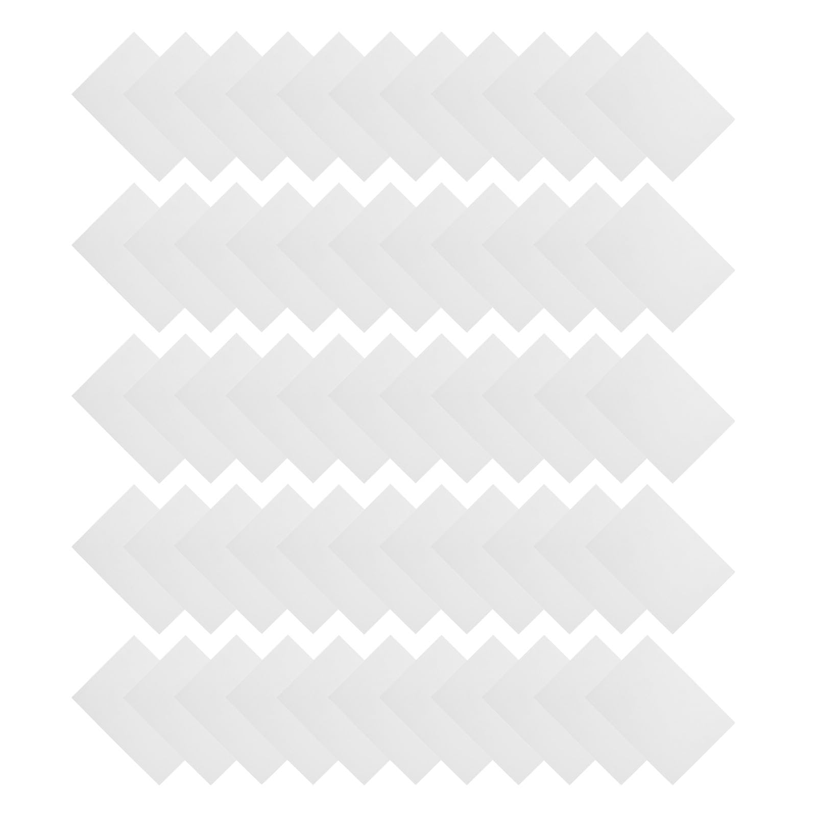 Healeved Lot de 100 Formes en Carton pour Chemise de Rangement Blanc 210x290 Mm Papier 250g Surface Lisse Anti-Rides pour Pliage et Emballage de Vêtements et T-Shirts