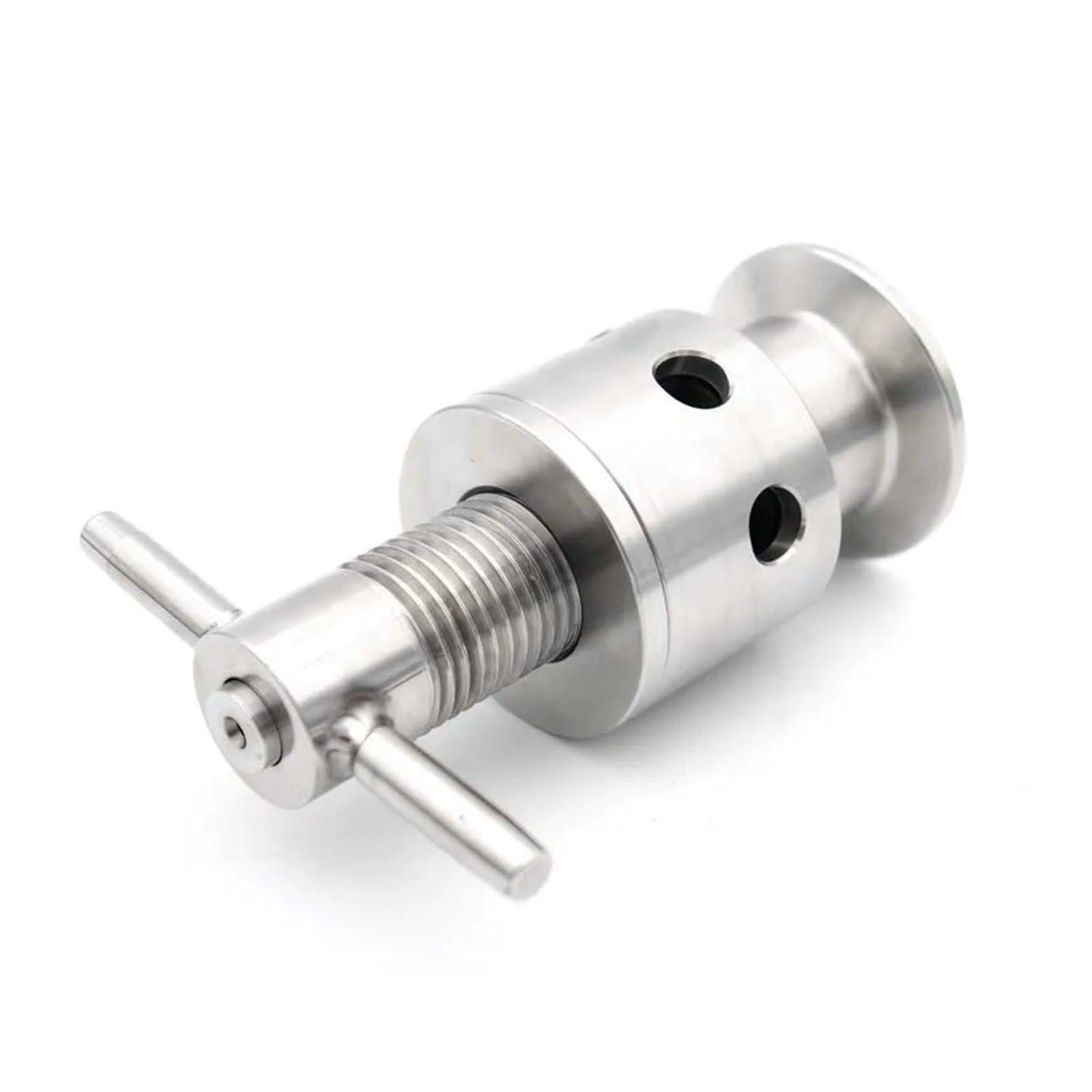 Válvula de seguridad de alivio de presión ajustable con abrazadera triple de 1,5" y diámetro exterior de tubería de 50 mm, 0,5-5 bar. para la elaboración de cerveza