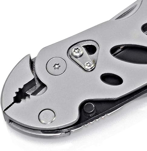 Miniatura 4 de DOITOOL 1 cuchillo multiherramienta multiusos cuchillo herramienta ajustable con cuchilloalicates cortador de alambre llave inglesadestornillador