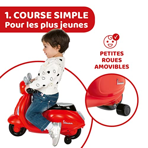 Chicco Moto Porteur pour Enfants Trotteur Vespa Primavera Jouet avec Panneau Electronique Lumières et Sons Stabilisateurs avec Roues amovibles Max 25 kg Jouet Enfant de 1 à - vue 5