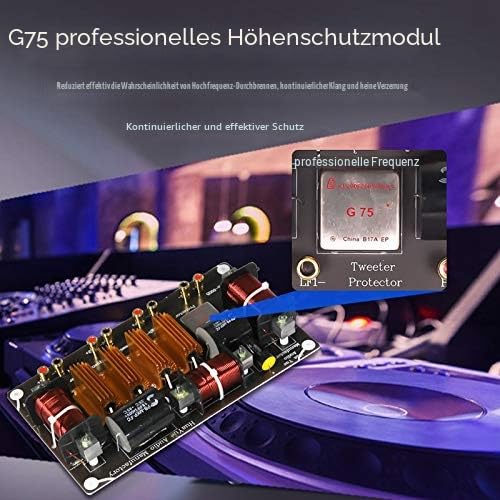 1500 W High Speaker Crossover 3 Wege High-Low 8 Ohm Frequenzteiler für Lautsprecher, Frequenzweiche 1600/2800 Hz
