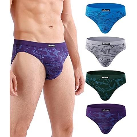 wirarpa Men's Modal Briefs 4 Pack Cover