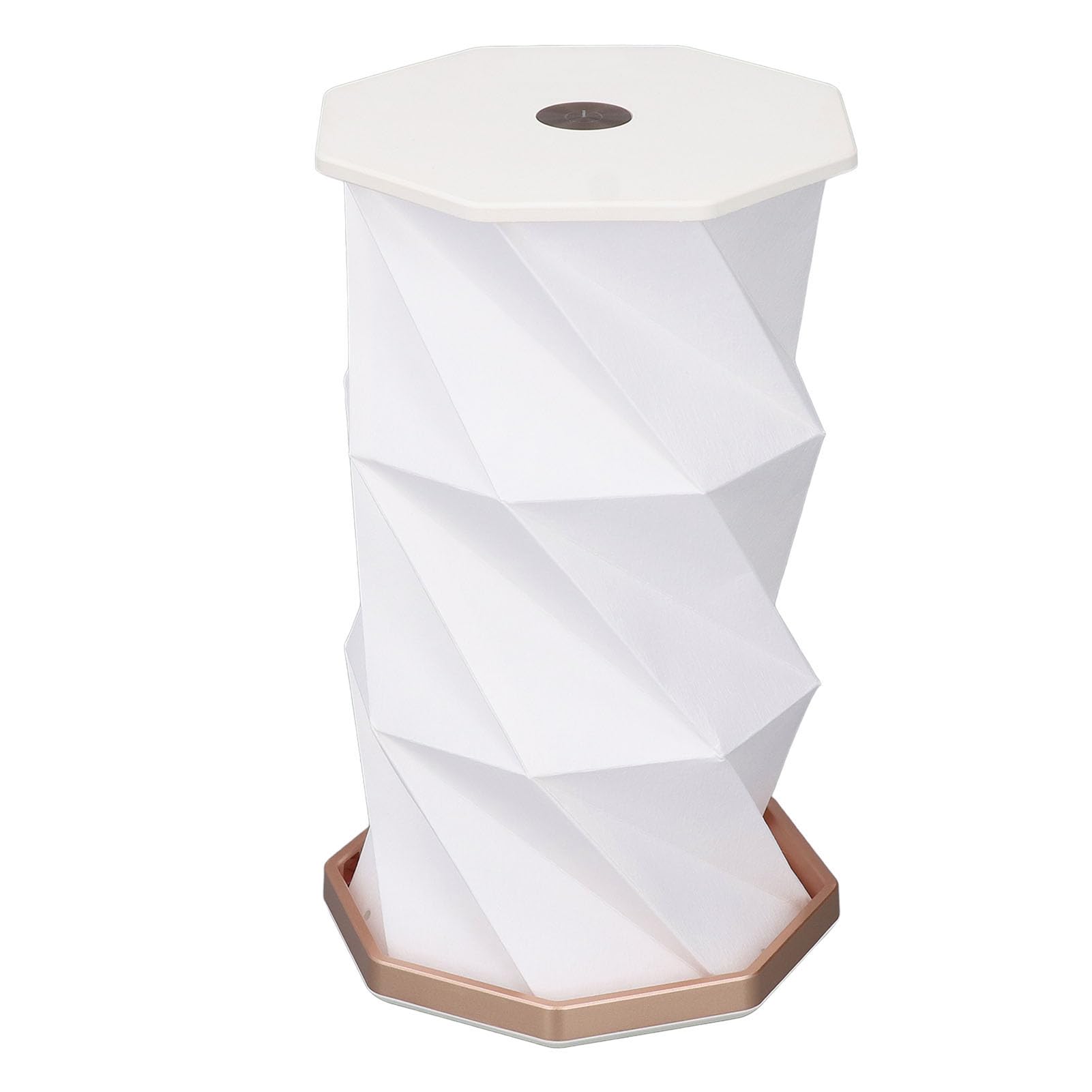 Jiawu Zusammenklappbare Tragbare Lampe, Reispapierlampe, Reiselampe, Dimmbares Buchlicht Zum Lesen, Kleines Nachtlicht, Wiederaufladbare USB-Tischlampe für Schlafzimmer, Camping