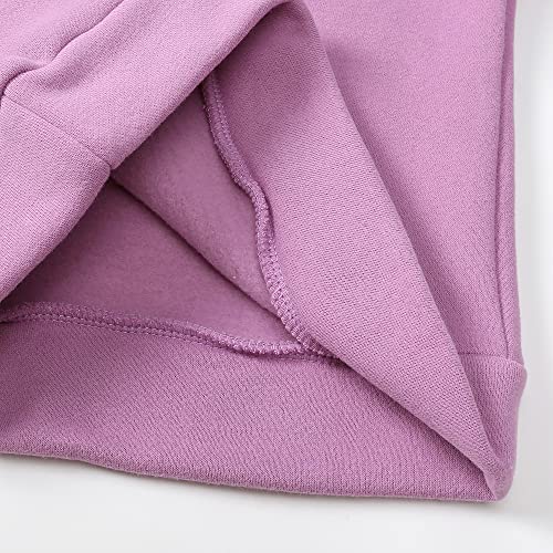 Image of MYGBCPJS Youth 2PCS Jogger Outfits Set Fleece Hooded + Sweatpants Boys Girls Athletic Sweatsuits Pullover Clothes