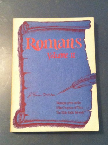 Romans, Volume II B000IN1MZ6 Book Cover