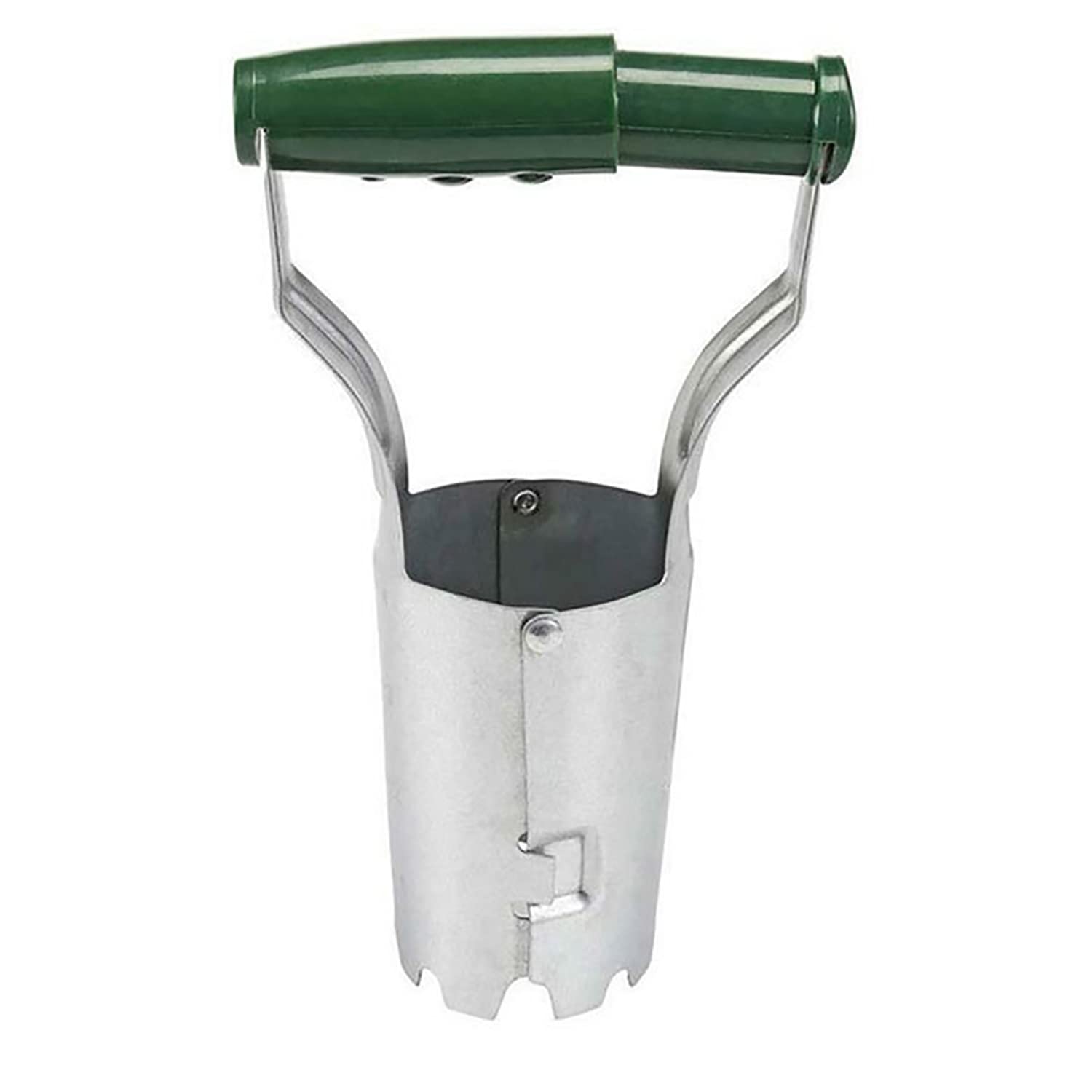 cozyouSteel Bulb Planter Adjustable Spring Loaded Handle for Soil Release, Bulb Transplanter for Planting Bulbs