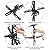 SUPERDANT Weathervane Crow Ornament Wind Vane Weathercock Reven Metal Weather Vane for Garden Farmhouse Decorative Outdoor Wind Measuring Tool Wind Direction Indicator Weather Vanes for Yard