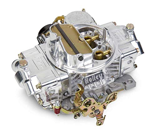 Holley Carburetor Classic Model 4160 4-Barrel 600 CFM Square Bore Electric Choke Vacuum Secondary Dual Inlet Aluminum Tumble Polished Each