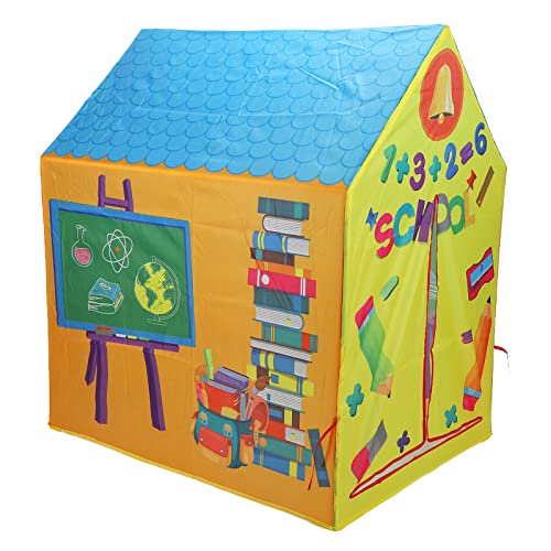Haofy Tienda de Juegos para Niños, Casa de Juegos Castillo Plegable para Interiores y Exteriores, 69 X 93 X 130 Cm, Diseño Emergente Portátil para Niños Niñas de 3 a 6 Años, Bueno para Acampar y
