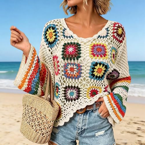 Tunica playera de encaje con escote en V para mujer 3