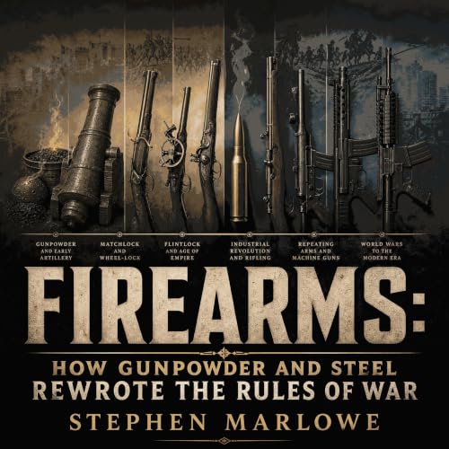 『Firearms: How Gunpowder and Steel Rewrote the Rules of War』のカバーアート