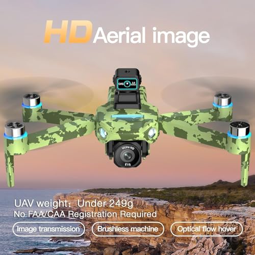 Professional 4K Drone with Obstacle Avoidance