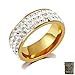 Produktbild Original Enez Ring Trauring Ehering Edelstahlring Gold Gr: 11 (20,6mm) B: 7mm + Geschenkbeutel R2598