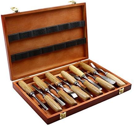Wood Chisels - 12 Piece Wood Carving Chisel Set