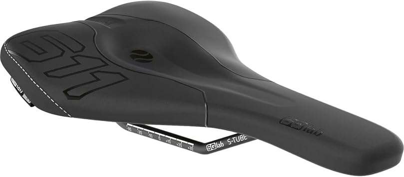 SQlab 611 Ergowave MTB S-Tube, 12cm, Black