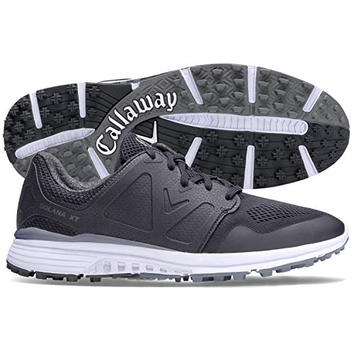 Callaway Men's Solana XT Golf Shoes, Black, 10.5, D