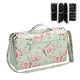 YZK Marker Case Organizer -120 Slots Marker Holder Organizer with Front Pocket Zipper Closure, 3-Lay