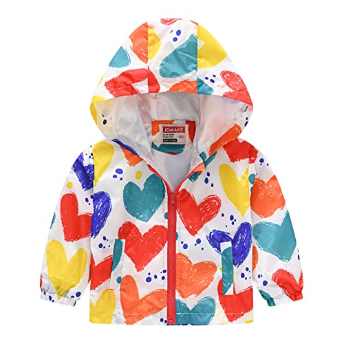 Kids Boys Girls Windbreaker Jacket Fashion Prints Hoodie Spring Casual Outerwear Cute Long Sleeve Dust Coats