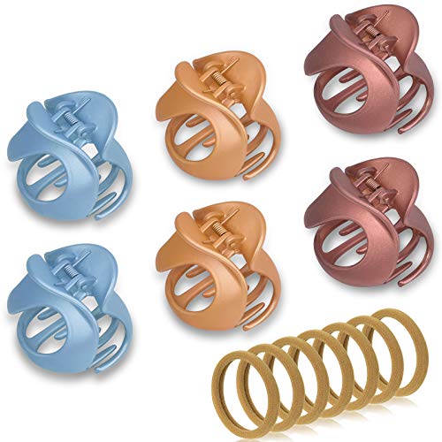 Hair Claw Clips, IKOCO Medium Hair Clips for Women Thin Hair 6Pcs