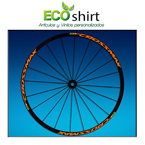 Ecoshirt UM-LFGL-8VNQ Stickers Jante Rim Mavic Crossmax SL Pro Am50 MTB Downhill Orange 29"