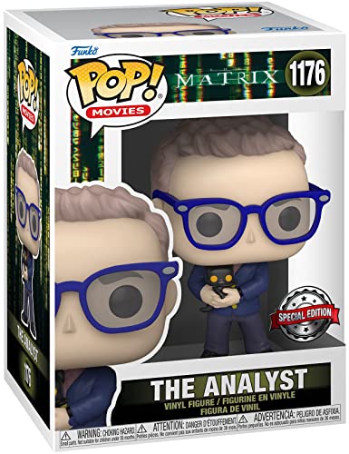 Funko The Matrix Resurrections The Analyst Pop Figura de vinilo, 9,5 cm de alto