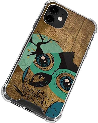 Skinit Clear Phone Case Compatible with iPhone 12 Mini - Autumn Owl Design