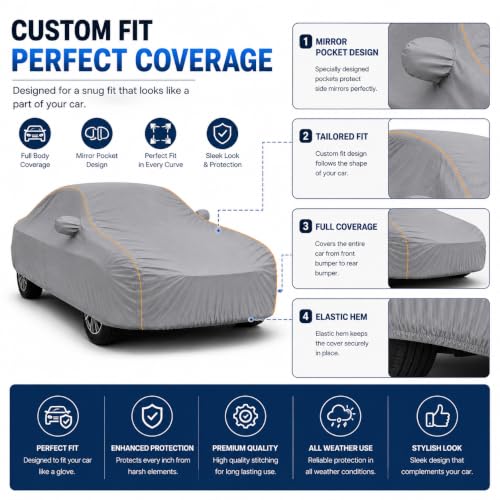 Image of Car Cover for Swift 2018-23 | Custom Fit | Waterproof UV Dust