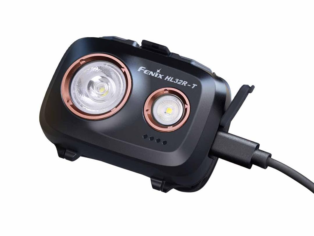 Fenix Lampada frontale ricaricabile HL12R V2.0, nera