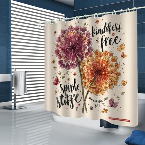 Rideau de douche anti moisissure 3D owl en polyester imperméable - 3
