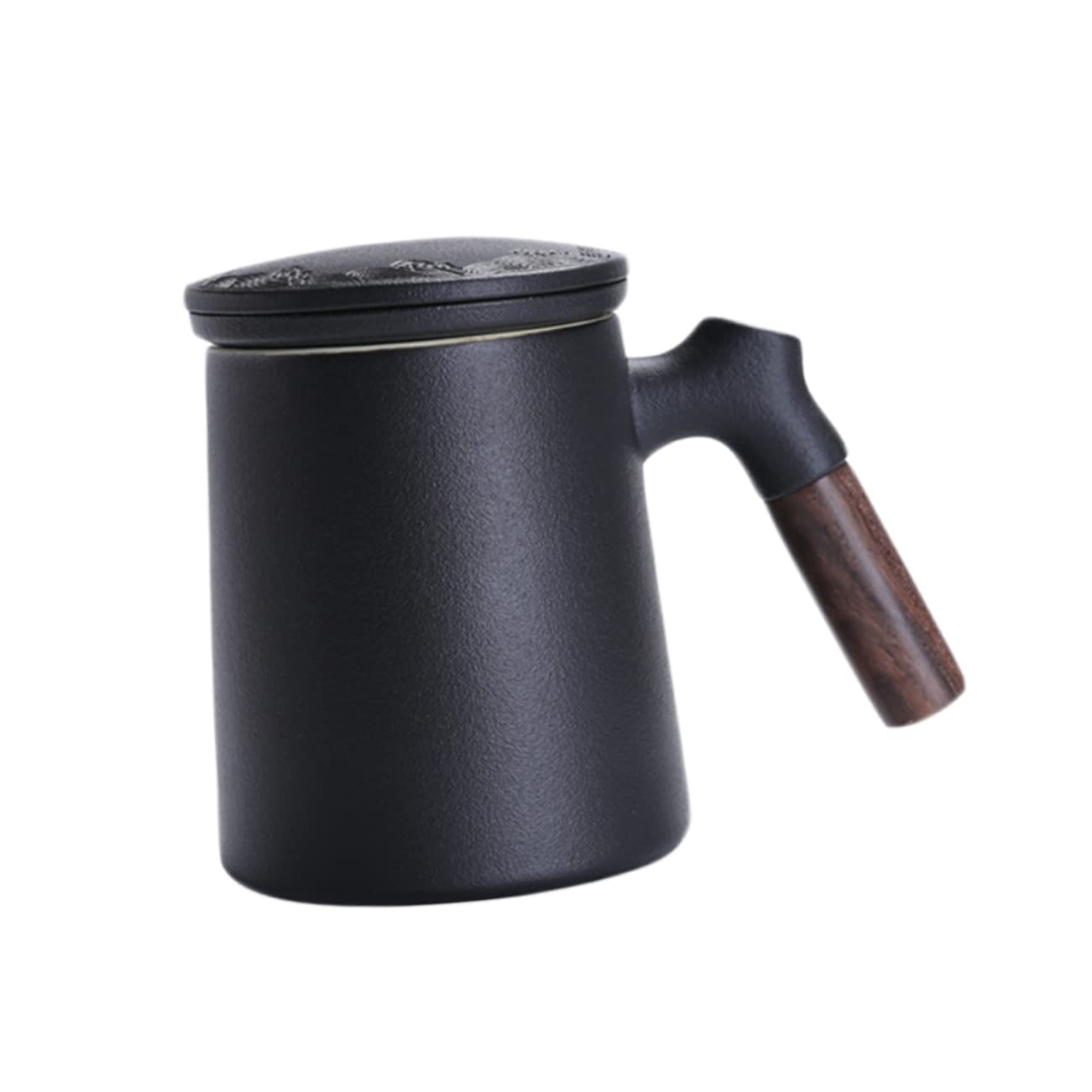 Tasse à thé avec filtre amovible en céramique 400ml et couvercle hermétique