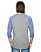 Alternative Men's 3/4 Raglan Henley