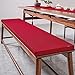 Bankauflage Bankkissen Auflage, 3 CM dicke Stuhlpolster Schaumstoff Sitzkissen, 2-4 Sitzer Komfortables, rutschfestes Sitzkissen, zum Reinigen abnehmbar, für Indoor Outdoor Patio Sofa Bench Swing So