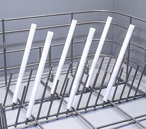 Spiked-glasses Bierfreunde Glashouder voor vaatwasser, set van 6, lange opzethouder voor vaatwasmandje - Image 3