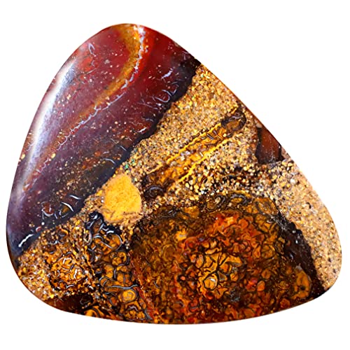 Opale boulder australienne Koroit de 25,81 ct, pierre gemme de collection pour haute joaillerie