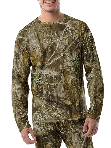 Polaire lourde tricot homme Realtree : sous-vêtement thermique anti-froid