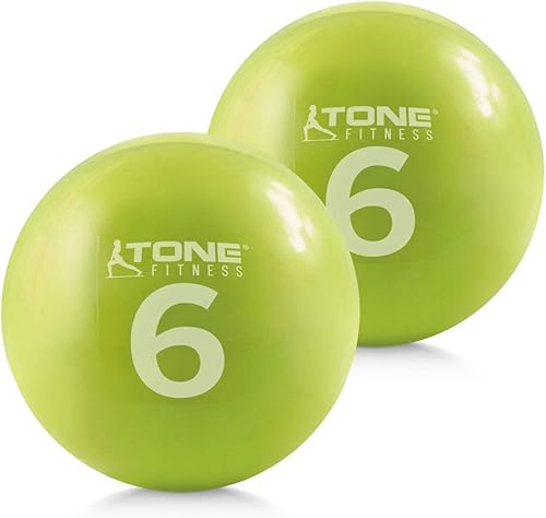 WF Athletic Supply Bola tonificante con peso, bola de ejercicio suave con peso, bolas medicinales suaves para ejercicio, yoga, pilates y terapia