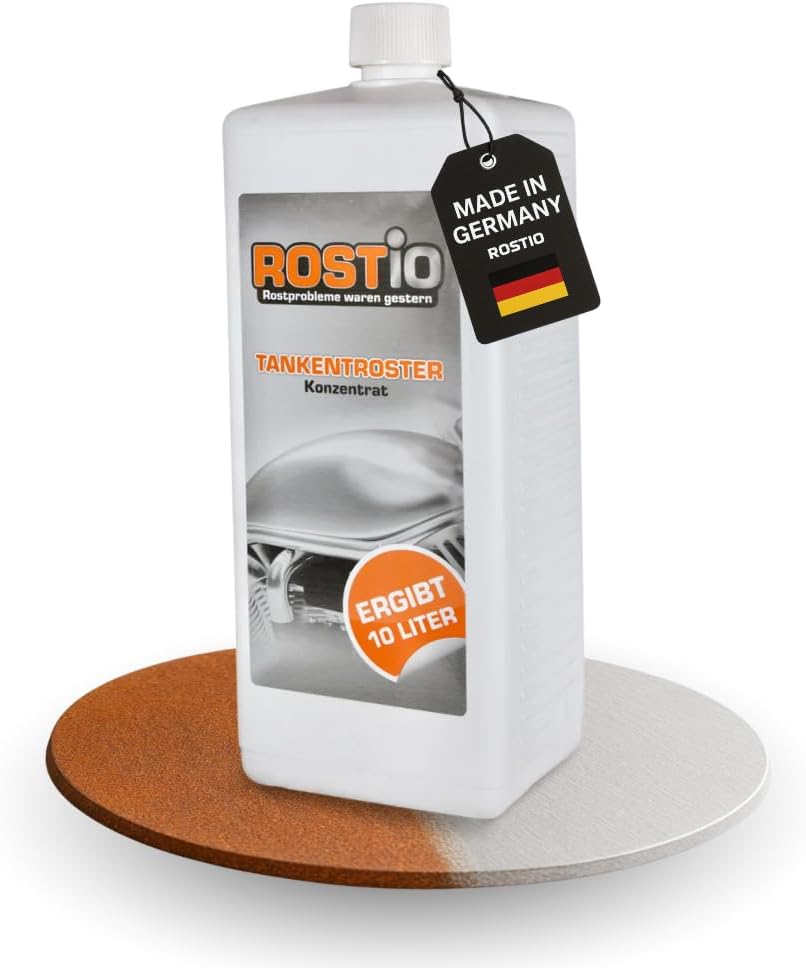Rostio tank scaler 1 litre concentrate tank de-rusting – simply de-rust tank