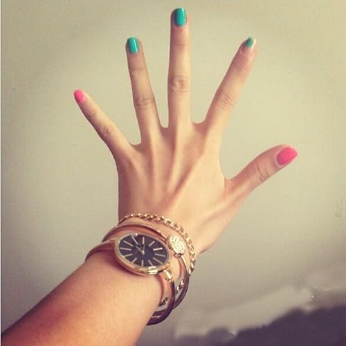 Miniatura 5 de Anne Klein, AK1470, juego de reloj y pulsera tipo esclava para mujer.