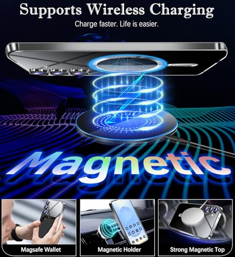 Support de chargeur sans fil avec coque Samsung S25 pour la voiture
